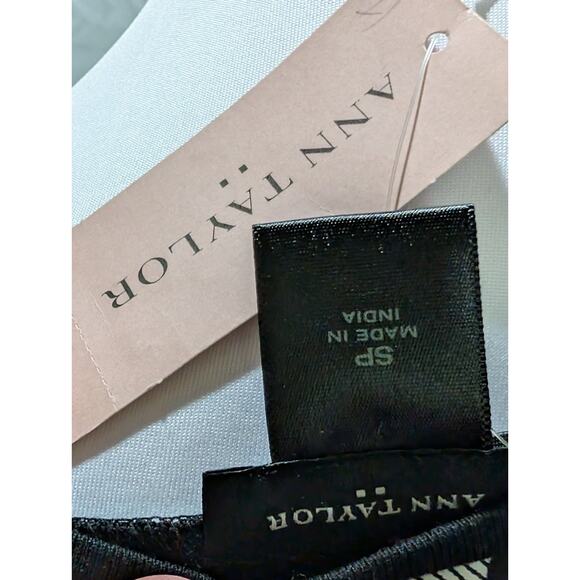 Ann Taylor Shirt Women's Top Blouse Size Small Petite PS Polka Dot NWT NEW Work - Picture 8 of 14